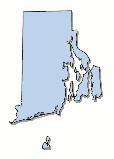 map of Rhode Island